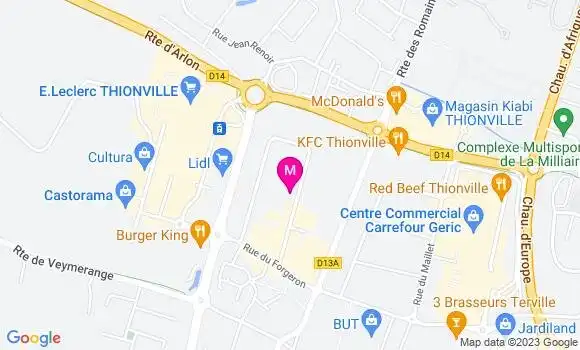 Localisation Restaurant Italien Punjab