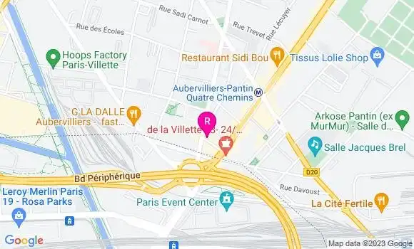 Localisation Restaurant Africain Saveurs d