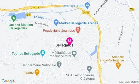 Localisation Restaurant  Chez Namata