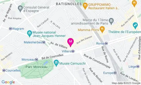 Localisation Bistrot Café Boh