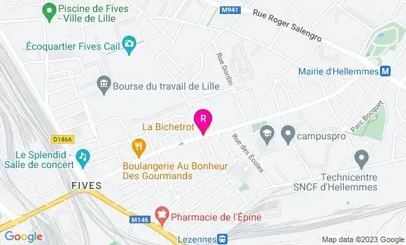Localisation Restaurant  La Bichetrot