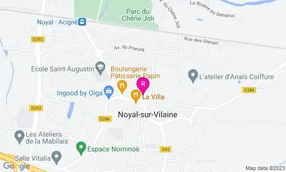 Localisation Crêperie La Farinette
