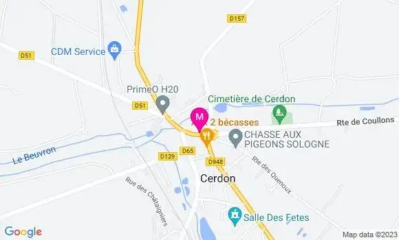 Localisation Restaurant Grill Le Grill de Cerdon