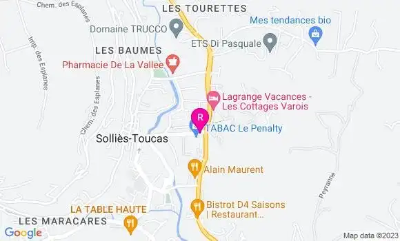 Localisation Restaurant  L