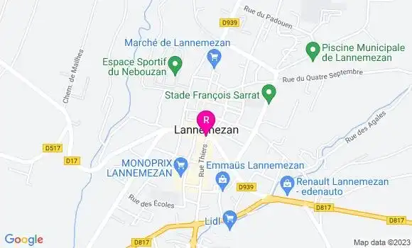Localisation Restaurant  Pizz