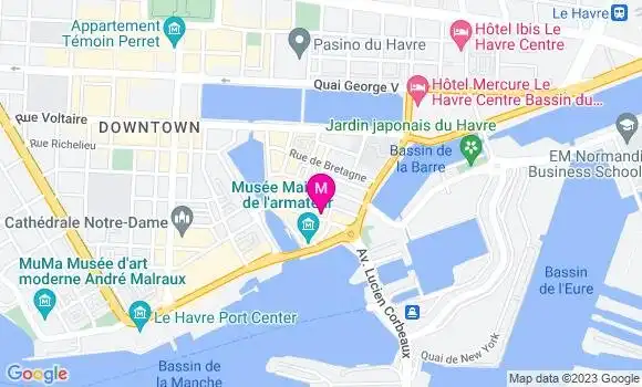 Localisation Restaurant Bar Urban Lh