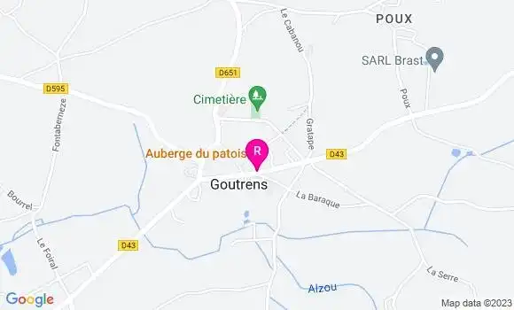 Localisation Auberge du Patois