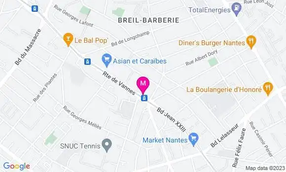 Localisation Restaurant  Le Cercle