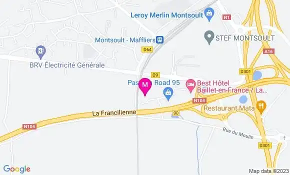 Localisation Restaurant  Rivière Palace