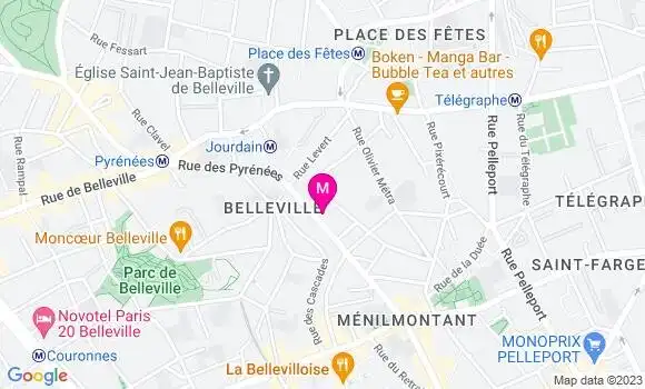 Localisation Restaurant Enat