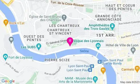 Localisation Restaurant  Chez Pimousse