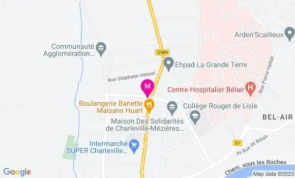 Localisation Restaurant Turc Mirabelle