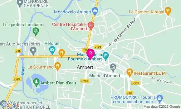 Localisation Restaurant Bar L