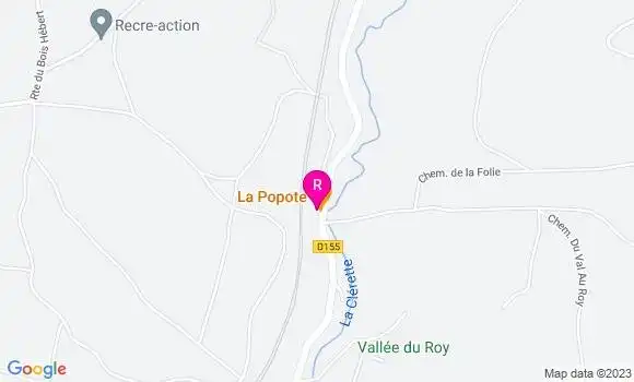 Localisation Restaurant  La Popote