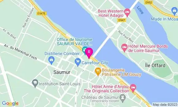 Localisation Restaurant  Chez Guyonne