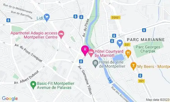 Localisation Restaurant  F et F