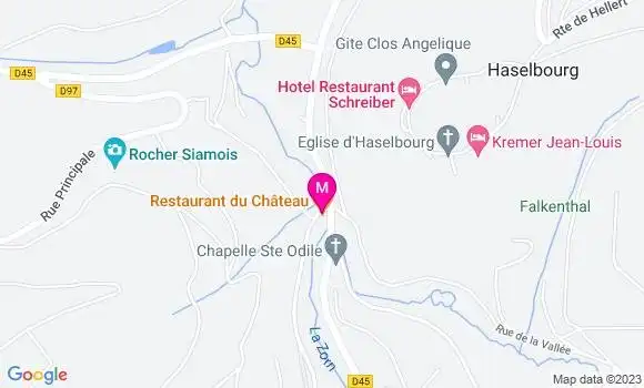 Localisation Restaurant du Château