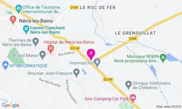 Localisation Restaurant  Le Ts