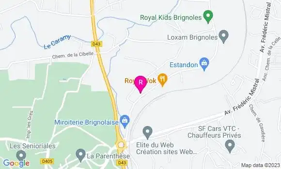 Localisation Restaurant  Le Hangar