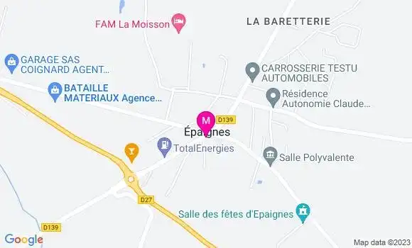 Localisation Restaurant  Le Tosny