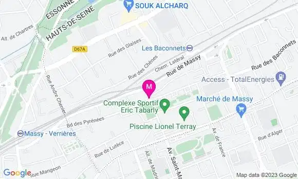 Localisation Restaurant  Los Nanos
