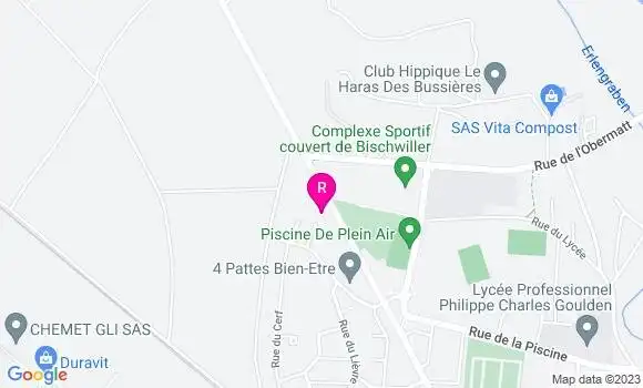 Localisation Restaurant  Le Verger