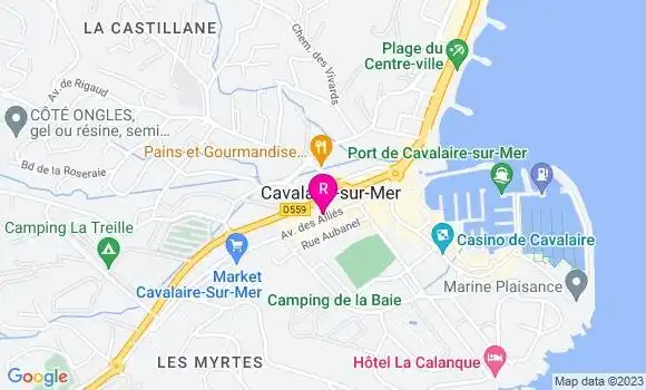 Localisation Restaurant  L