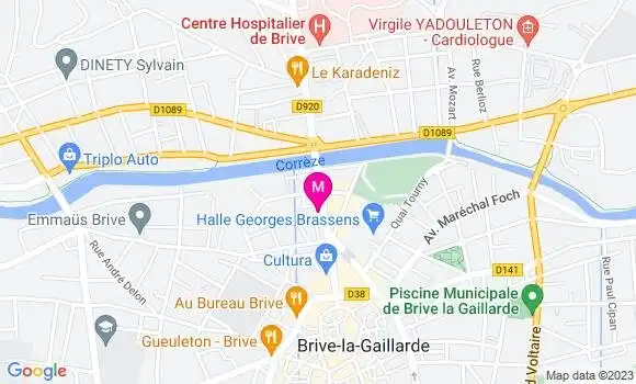 Localisation Restaurant  O