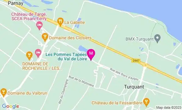 Localisation Restaurant  Les Pommes Tapées