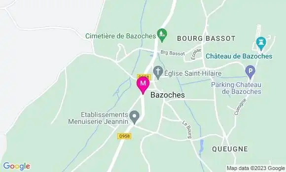 Localisation Restaurant  Le Relais Vauban