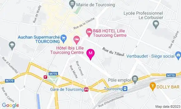 Localisation Restaurant  La Cantine des Arcades
