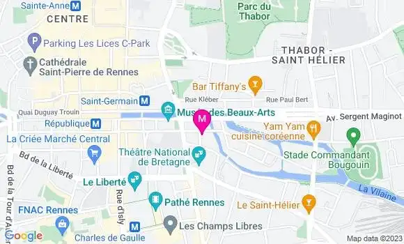Localisation Restaurant  Bretone