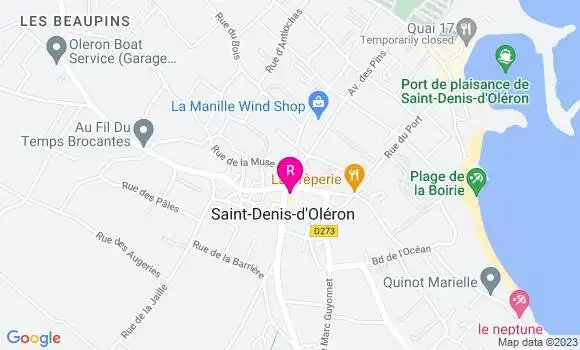 Localisation Restaurant  Le Jour du Poisson