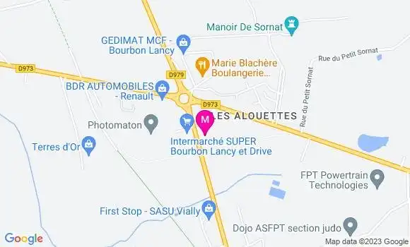 Localisation Restaurant  L