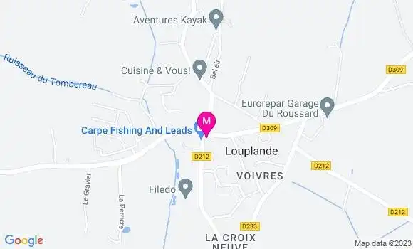 Localisation Restaurant  Maison Albert