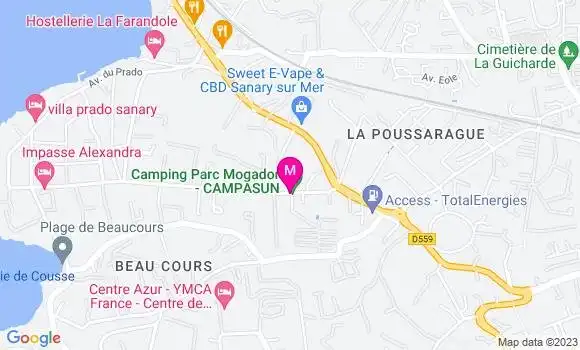Localisation Restaurant Snack Snack Mogador