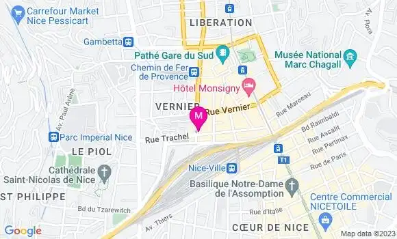 Localisation Restaurant  D