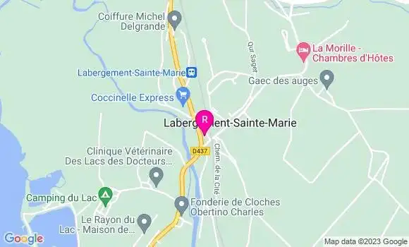 Localisation Le Bistrot de l