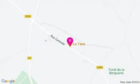 Localisation Restaurant Italien La Tana
