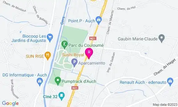 Localisation Sushi Royal