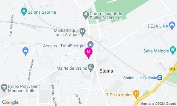 Localisation Restaurant  La Maison Syrienne