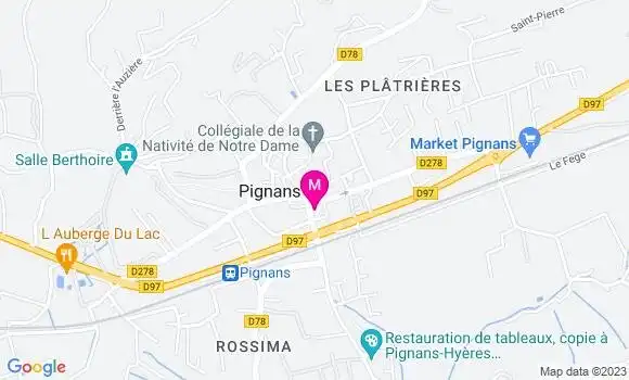Localisation Restaurant  Le Secret