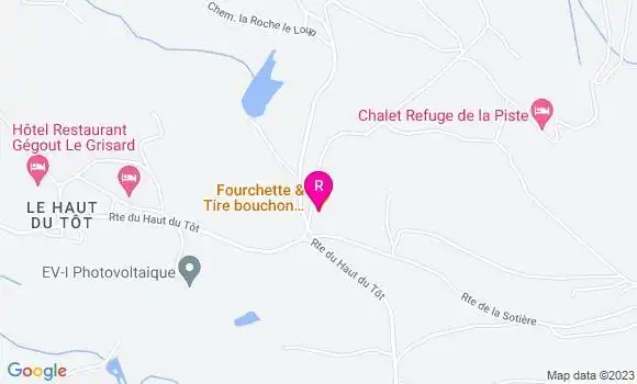 Localisation Restaurant  Fourchette et Tire Bouchon