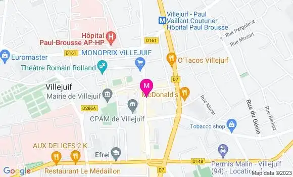 Localisation Restaurant  L