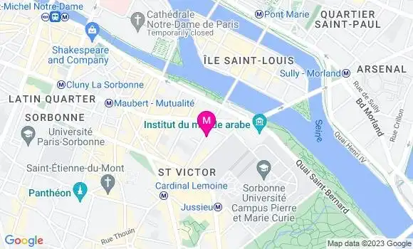 Localisation Restaurant  Le Wiri Wiri