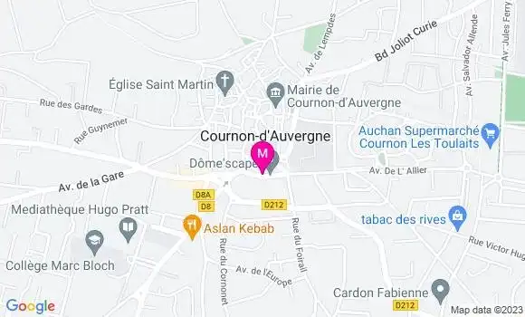 Localisation Restaurant  La Galerie des Saveurs