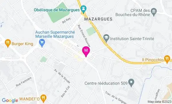Localisation Restaurant  Les Caprices de Marianne