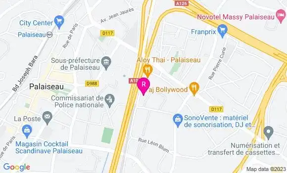 Localisation Restaurant  Xl Burger
