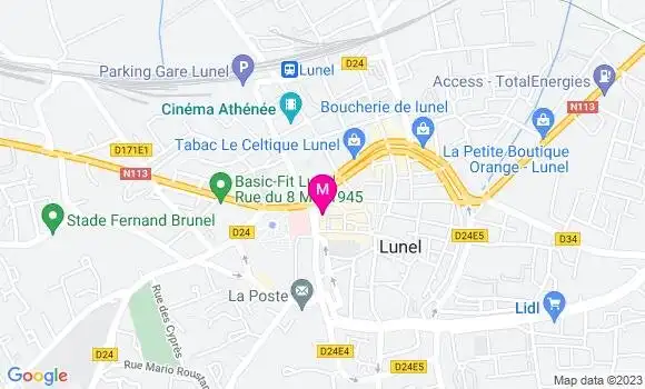 Localisation Restaurant  Le Gourmet