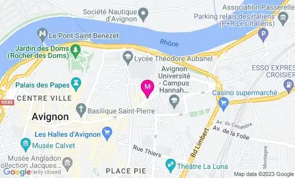 Localisation Restaurant Italien La Placette